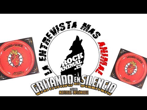 [ROCKANIMAL.es] 🔥GRITANDO EN SILENCIO🔥 en la #entrevista mas animal 2018 #SORTEO DEL CD FIRMADO !!!