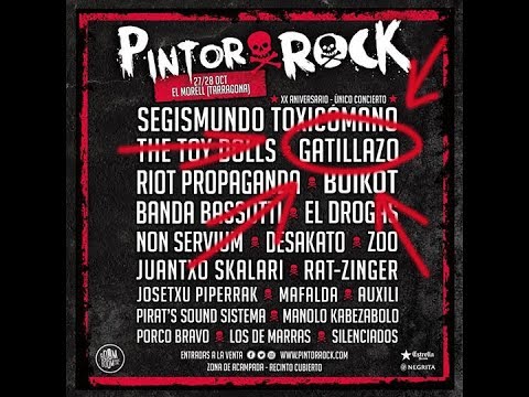 GATILLAZO -Sr. Juez #PINTORrock 2017 [el #directo mas animal] [rockanimal.es] 🤘 #gatillazo