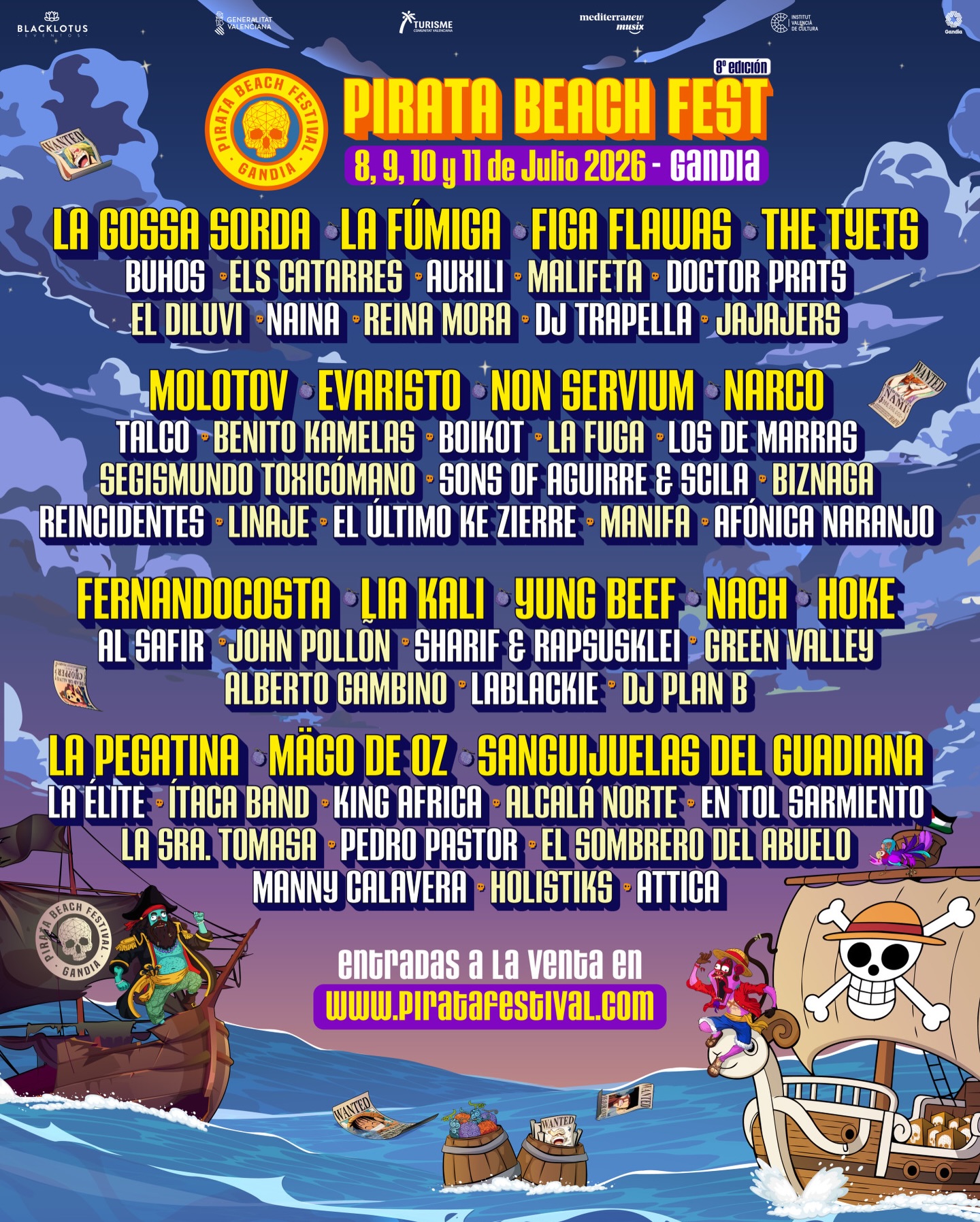 Pirata Beach Festival 2026