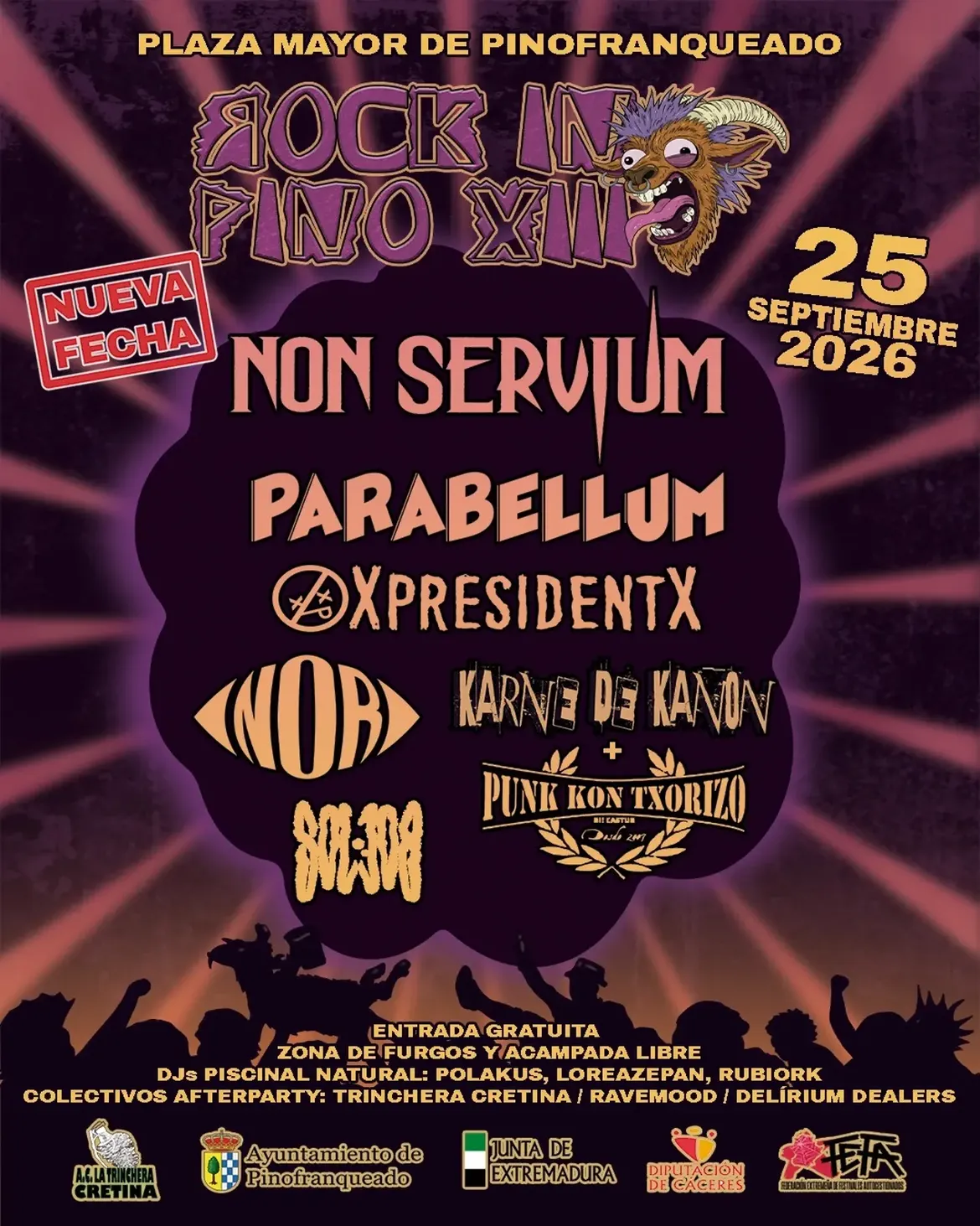 rock in pino nueva fecha 2026
