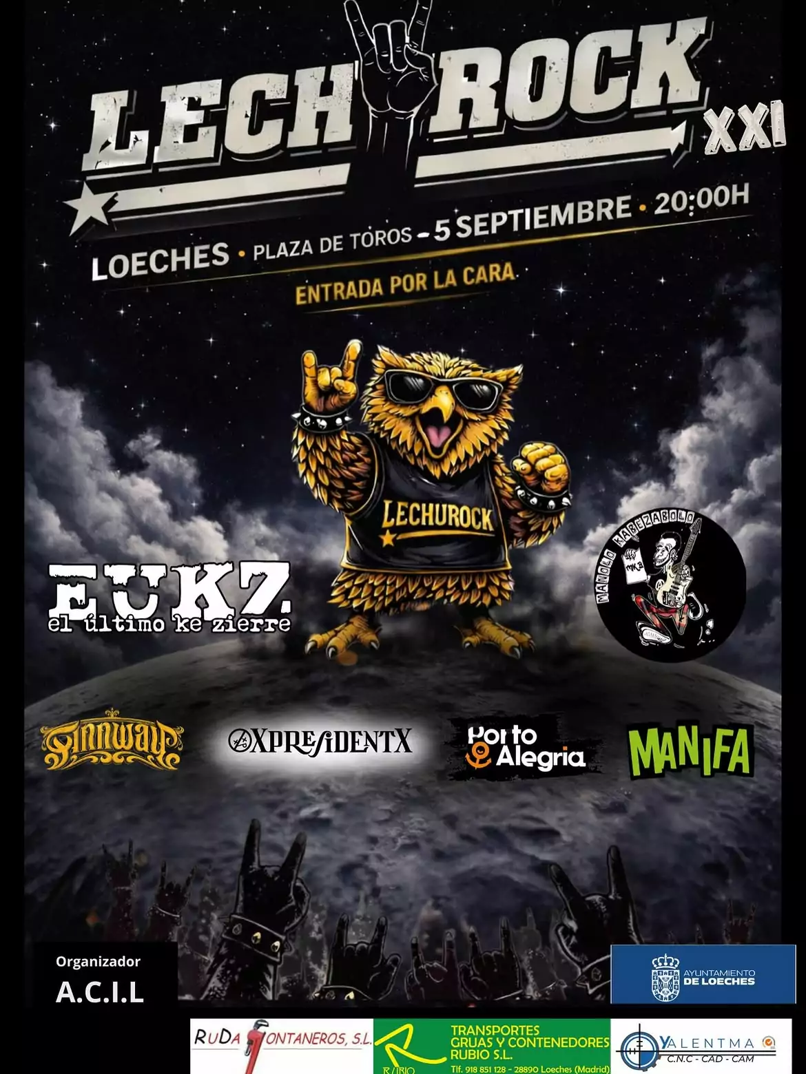 lechu rock 2026 cartel