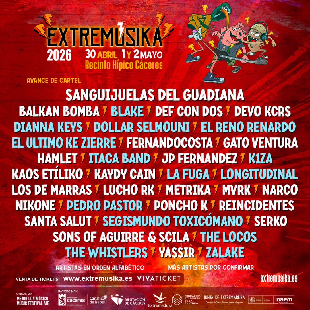 extremusika 2026 cartel1