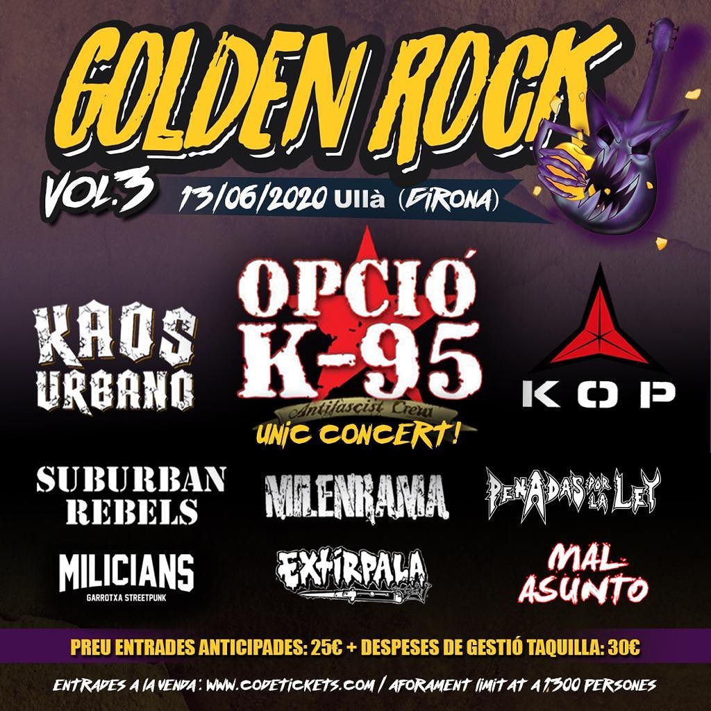 golden rock 2020 cartel completo