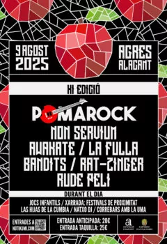 poma rock 2025 cartel