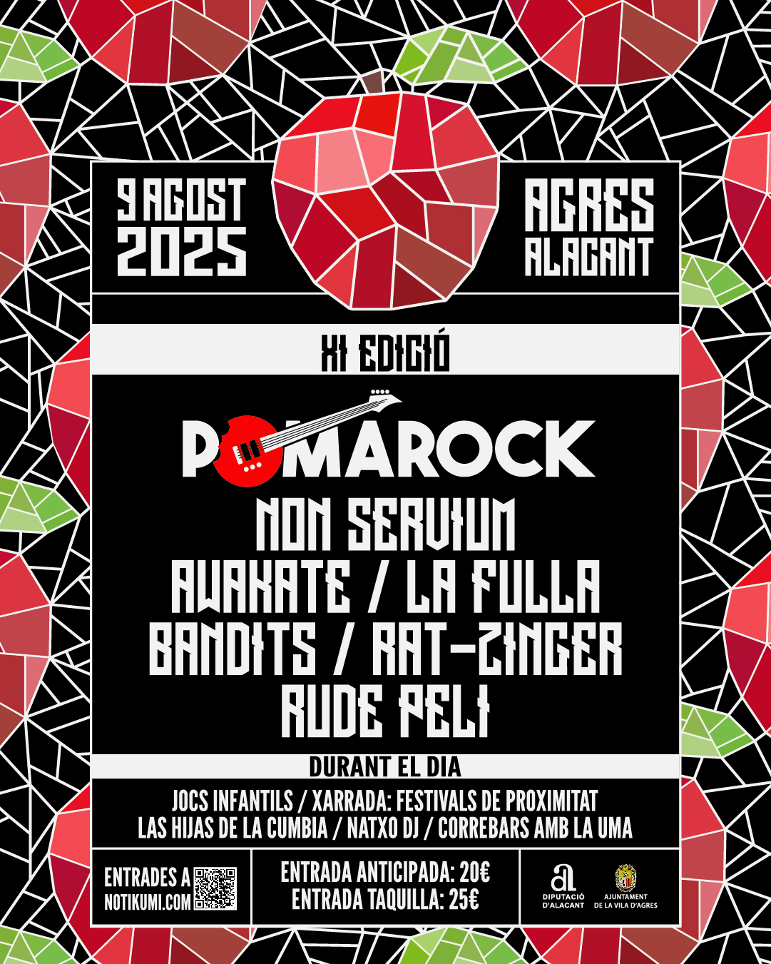 poma rock 2025 cartel