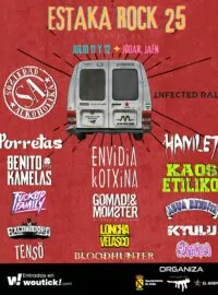 estaka rock fest 2025 cartel
