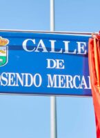 La calle de Rosendo Mercado inaugurada por el mismo.