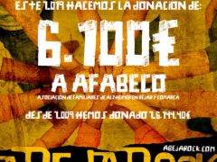 Abeja rock dona mas de 6000 euros en su edición 2019 Abeja rock dona mas de 6000 euros en su edición 2019