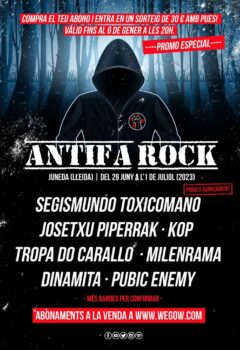 antifa rock promo enero 2023
