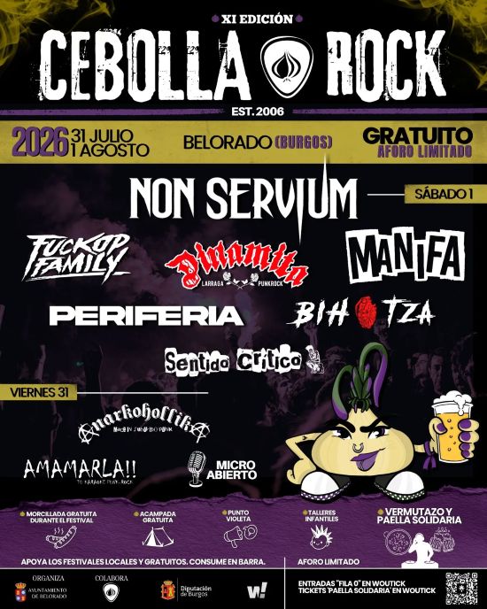 Cebolla Rock 2026