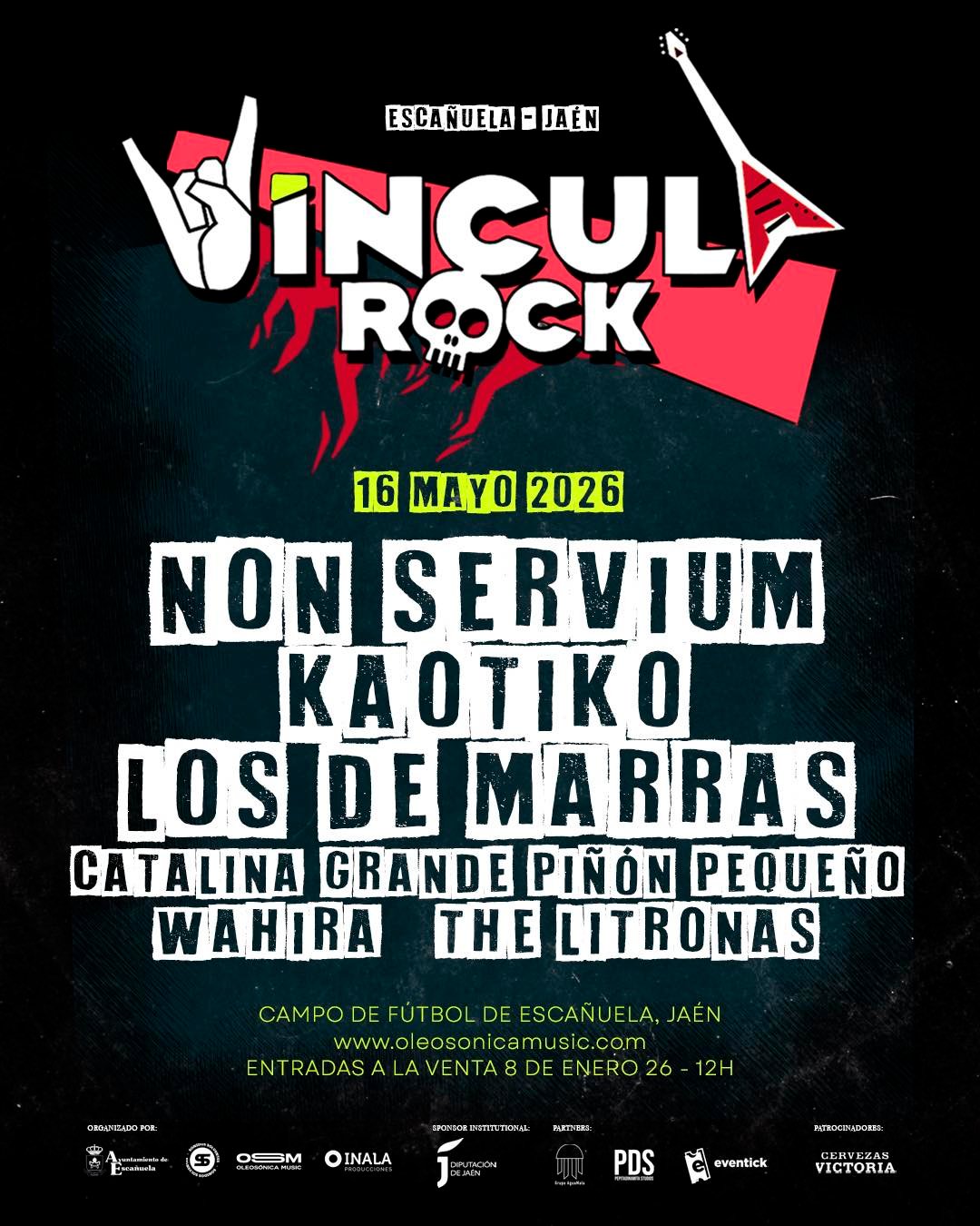 vincula rock 2026 cartel