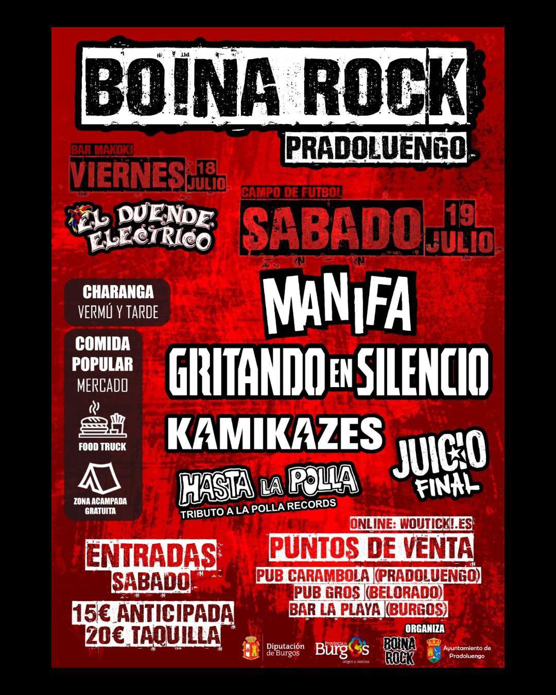boina rock 2025 cartel