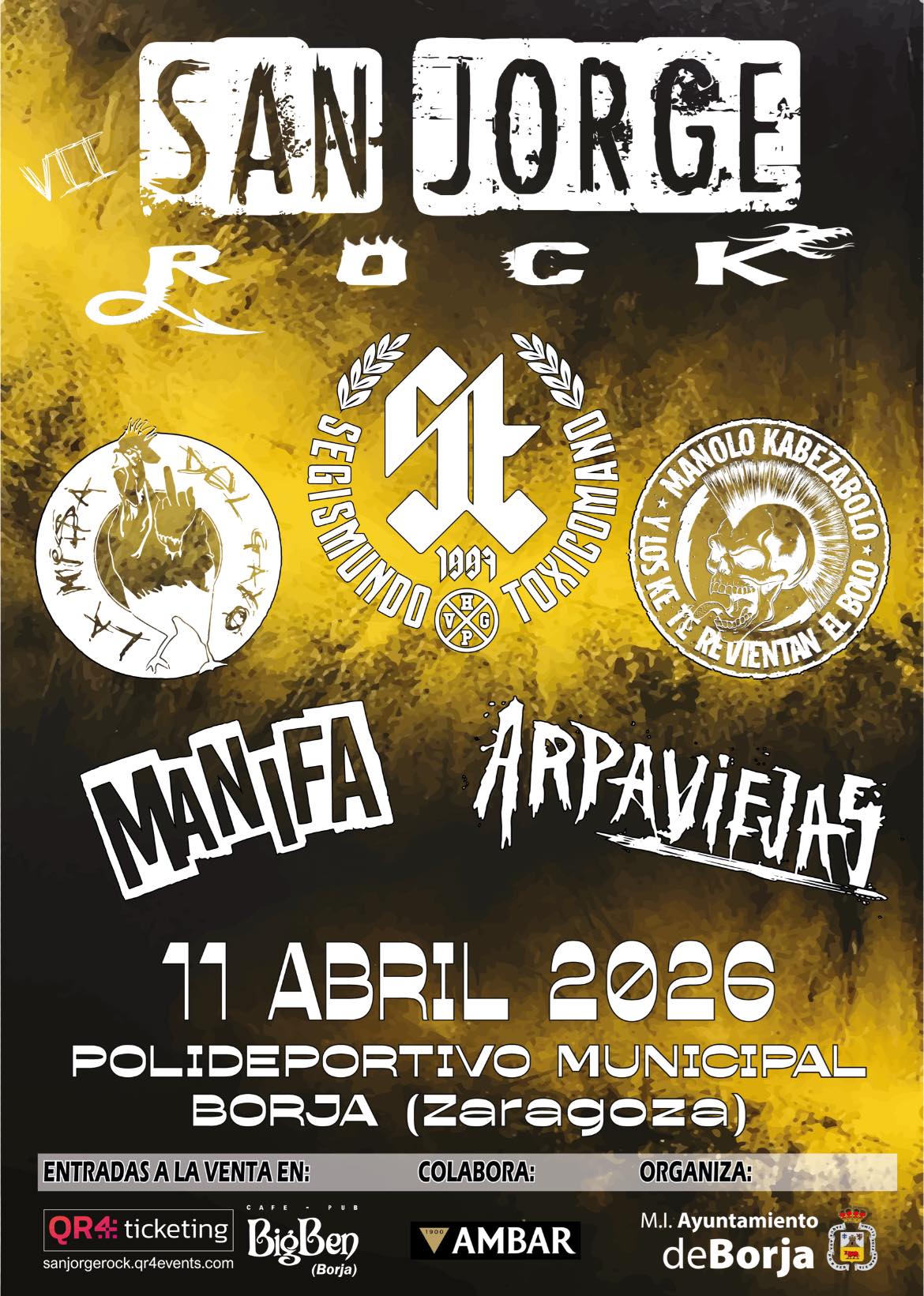 san jorge rock 2026 cartel