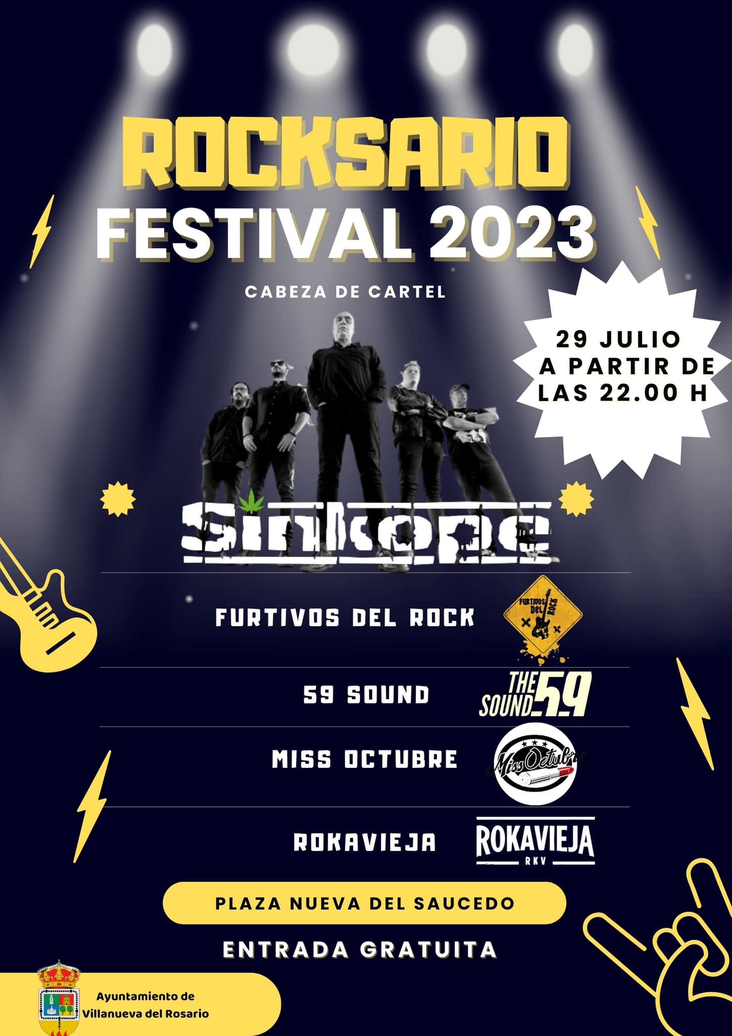 rocksario festival cartel 2023