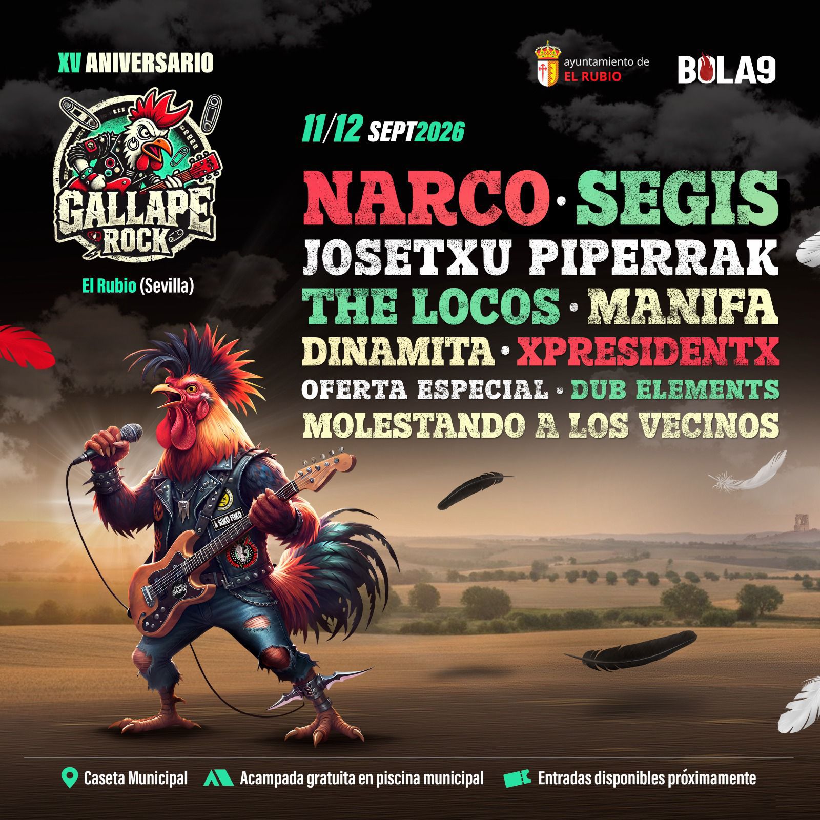 Gallape rock 2026 completo