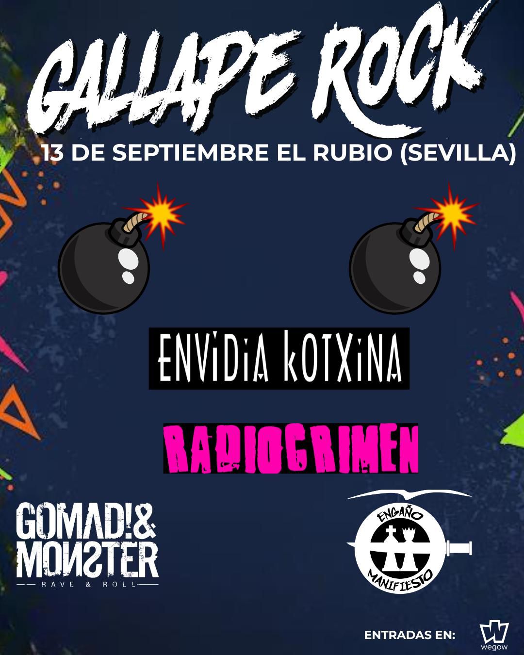 gallape rock 2025 adelanto cartel
