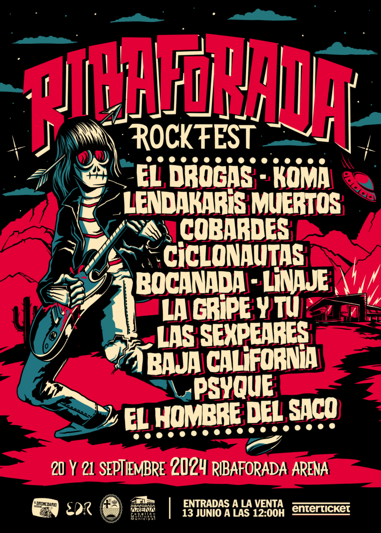 ribaforada rock fest cartel 2024