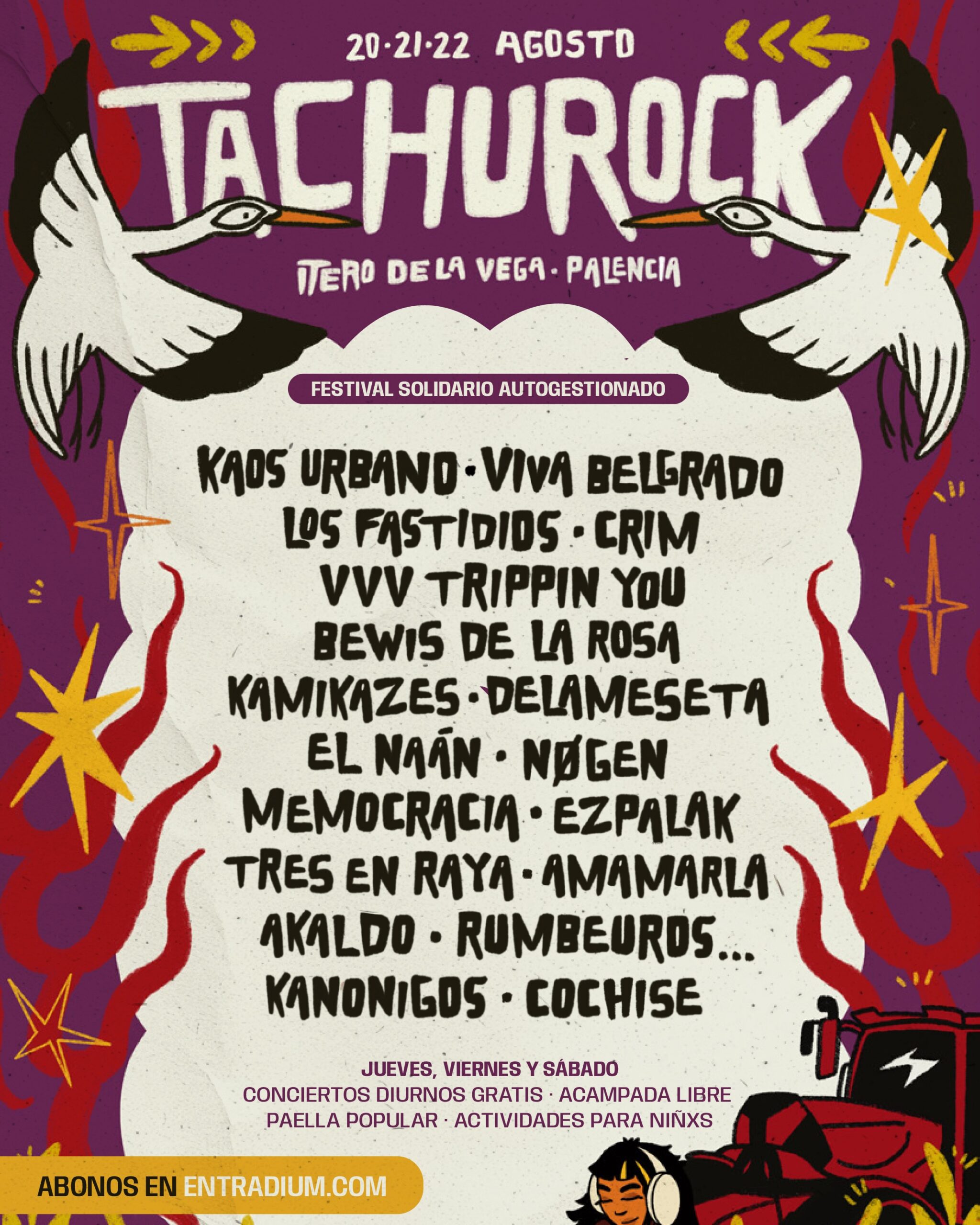 Tachurock festival Solidario Autogestionado 2026