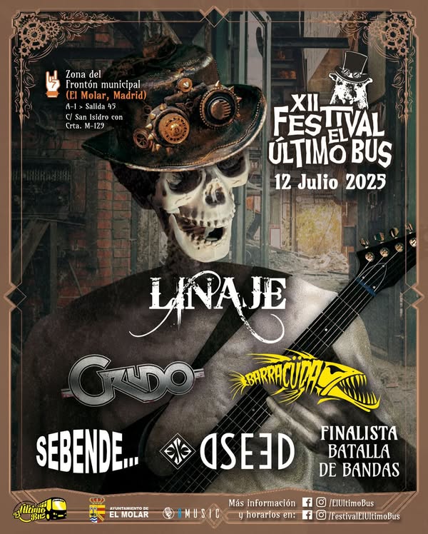 Festival el ultimo bus 2025 -El molar ,Madrid
