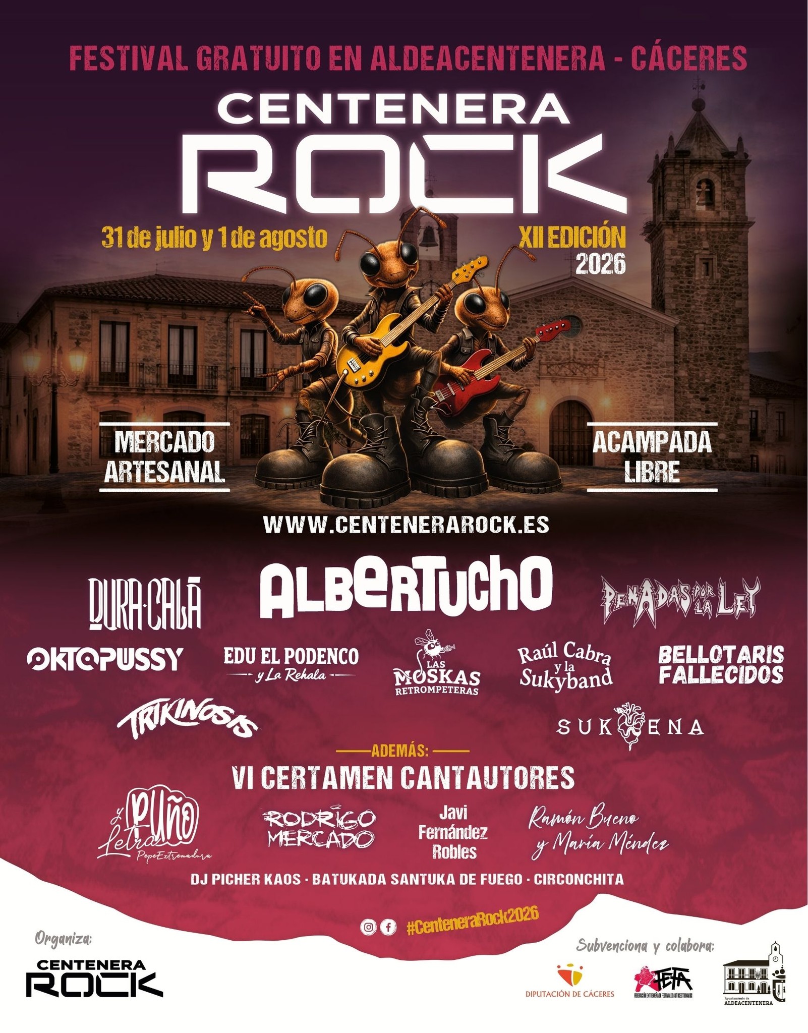 Centenera rock 2026