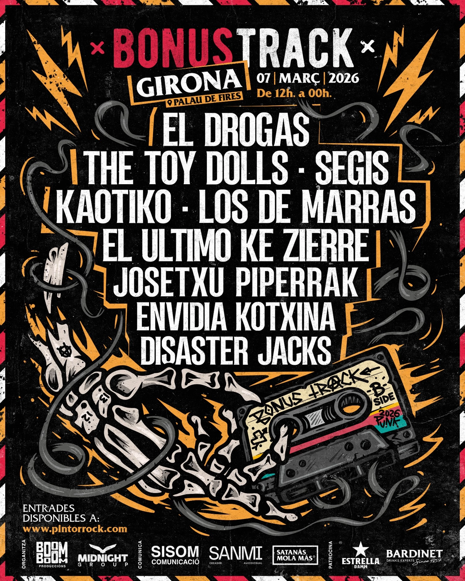 bonus track girona 2025 cartel