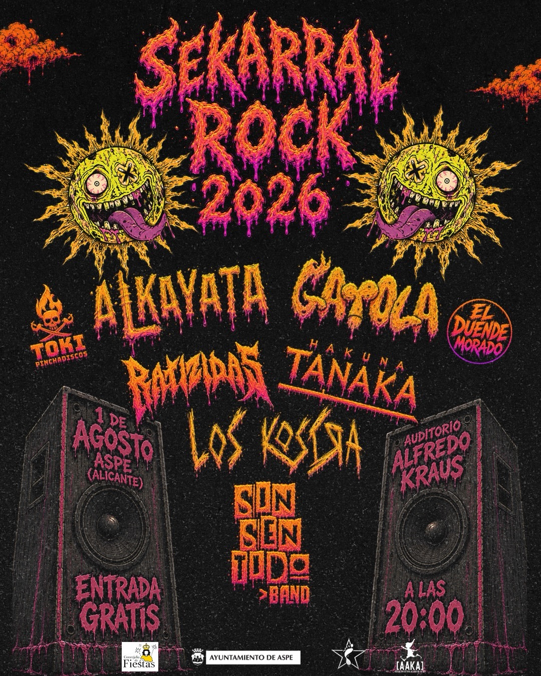 SEKARRAL ROCK 2026 cartel