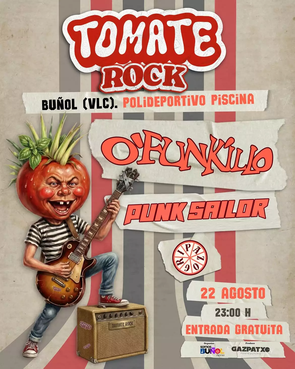Tomate Rock 2026 cartel